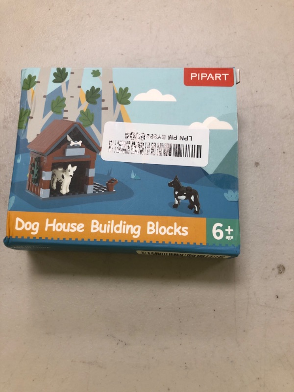 Photo 1 of PIPART Farm Animals Dog House Building Blocks Set, MOC Animal Kennel Toy Set for Kids, Girls and Boys Ages 8+ (109 Pieces)