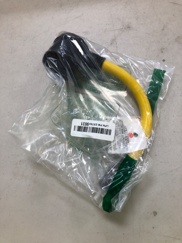 Photo 1 of Dryer Adapter Cord,12Inch NEMA 5-15P Male to 10-30R Female Power Adapter, Heavy Duty STW 10 Gauge Only for 15 Amp 120V Dryer(Please Check The Power Power Plug Type and Size Before Order)