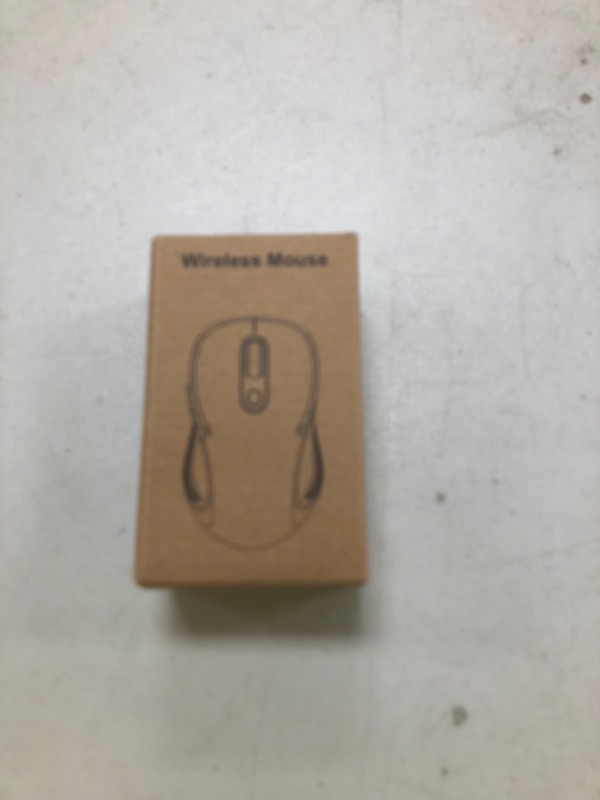 Photo 1 of WisFox 2.4G Wireless Mouse for Laptop, Ergonomic Computer Mouse with USB Receiver and Type-C Adapter, 3 Adjustable Levels DPI, 6 Button Cordless Wireless Mice (Grey, 1 Pack)