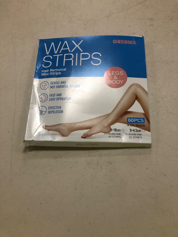 Photo 1 of 50PCS Wax Strips for Hair Removal - Facial Hair Removal for Women - Waxing Kit for Women