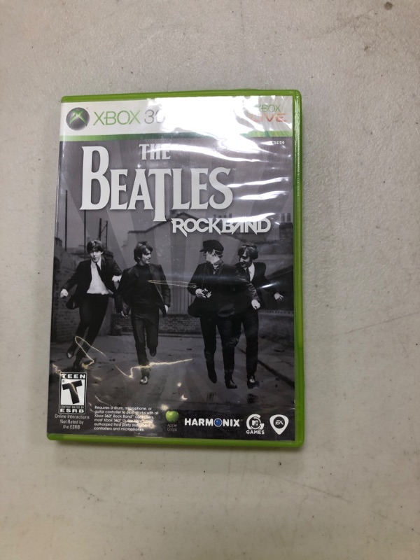 Photo 1 of Xbox 360 The Beatles: Rock Band - Software Only (Renewed)