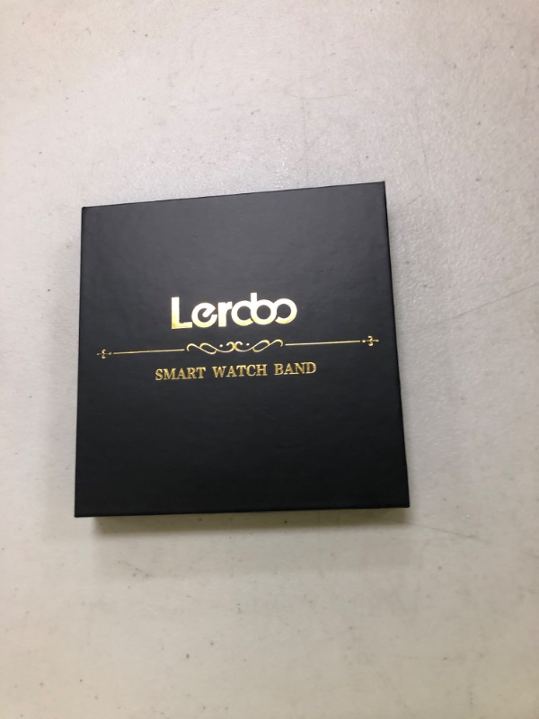 Photo 1 of Lerobo Compatible for Apple Watch Band 40mm 41mm 38mm 42mm 44mm 45mm,Stainless Steel Metal Business Strap Accessories with 2 Pack Screen Protective Cases for iWatch Series 9 8 7 6 5 4 3 2 1 SE Ultra2