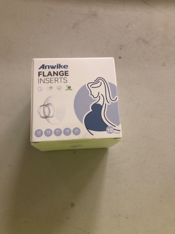 Photo 1 of ANWIKE 10PCS Flange Sizing Kit, Silicone Flange Inserts 13/15/17/19/21mm &Nipple Ruler&Cleaning Brush 24mm Flange/Shield, Compatible with Momcozy S9/S9pro/S10/S12/S12pro /Medela/Elvie