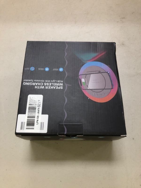 Photo 1 of Color Changing Bluetooth Speaker Night Light with Wireless Charging - Gifts for Teens