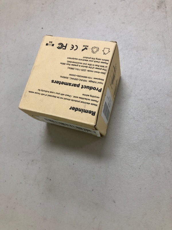 Photo 1 of International Travel Adapter Voltage Converter to Step Down 230V to 120V for Hair straighteners, laptops, Cell Phones, Power converters from USA to UK, Europe, Australia Over 200 Countries
