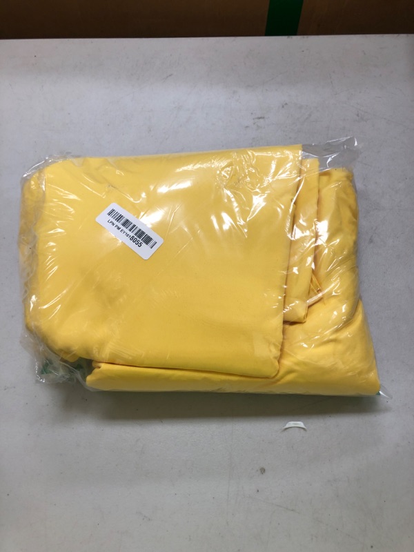 Photo 1 of Ghooss Bed Sheet Set Queen Size Super Soft Microfiber 1800 Deep Pocket Luxury Bedding Sheets Double Brushed Wrinkle, Stain, Fade Resistant (Yellow,Queen)