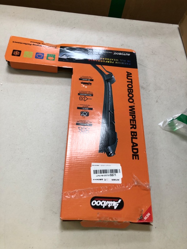 Photo 1 of AUTOBOO 26" and 16" Windshield Wipers Blades (Pack Of 2),OEM Quality Premium All-Seasons Wiper blades,Stable and Quiet Armor wiper blades
