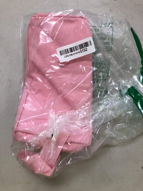 Photo 1 of FlowFly Small Insulated Lunch box Portable Soft Bag Mini Cooler Thermal Meal Tote Kit with Buckle for Work, PinkWithBuckle