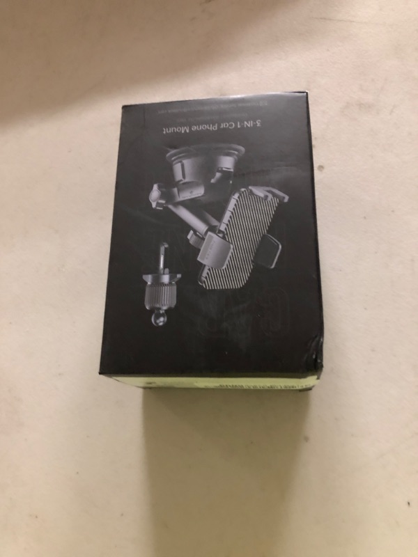 Photo 1 of Qifutan Dash Mounted Holders Phone Holders for Your Car Phone Mount for Car Windshield Dashboard Air Vent Universal Hands Free Automobile Cell Phone Holder Fit for iPhone Smartphone