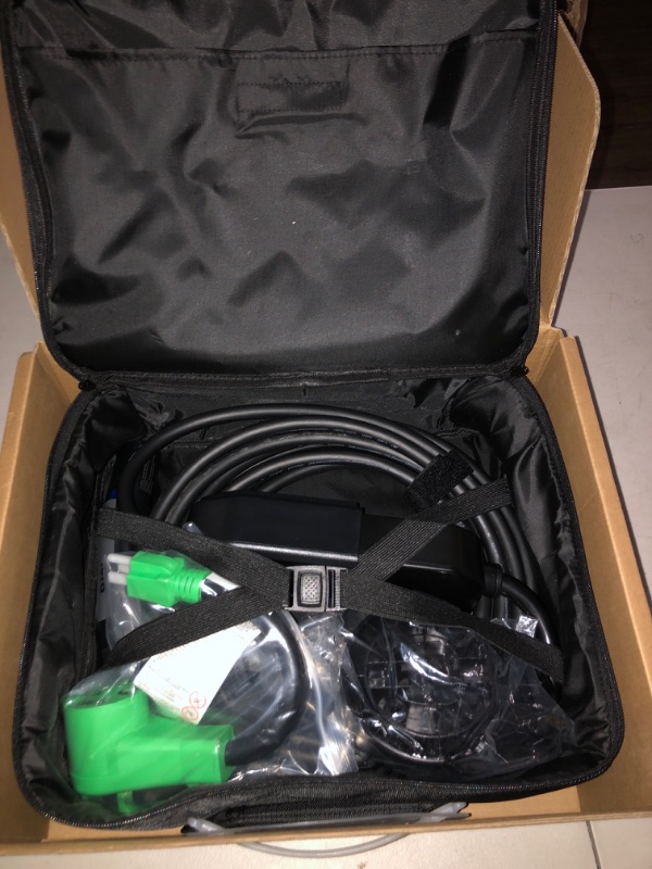 Photo 1 of Tera 2025 New Electric Vehicle Charger for Tesla Most Compact 40A 25FT NACS ETL FCC Level 2 NEMA 14-50 & NEMA 5-15 Level 1 Waterproof Patent IP66 Portable EV Charger for Tesla Y/3/S/X Cybertruck P05