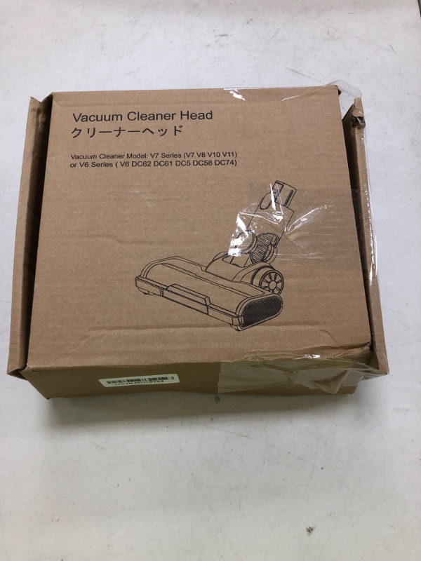Photo 1 of Vacuum Brush Head Replacement Parts for Dyson v7 v8 v10 v11 v15 Motorhead Fluffy Animal Cyclone Absolute Direct Carpet Vacuum Attachments with 4 LED Lights?2025?Ball/Slim Series NOT Compatible