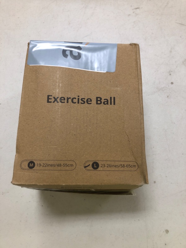 Photo 1 of GalSports Anti-Burst Slip Resistant Stability Ball - Swiss Ball for Home Gym & Physical Therapy