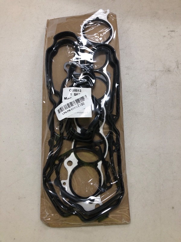 Photo 1 of Wollvon Engine Cylinder Valve Cover Gasket Set Upper Fuel Injection Plenum Gasket Set VS50608R MS96471 MS20327 Compatible with Nissan I35 Altima Maxima Murano Quest 3.5L V6