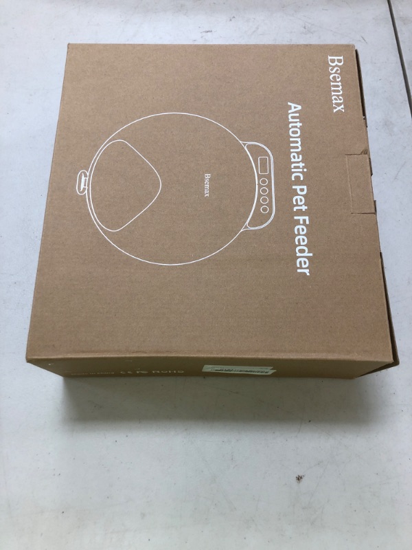 Photo 1 of Automatic Wet Food Cat Feeder, Auto Refrigerated Wet Foods Feeder for Cats Dogs 4 Meal Timed Fresh Foods Dispenser with 2 Ice Packs Small Pet Feeders for Kitty Puppy Automatic Cat Dog Food Bowl