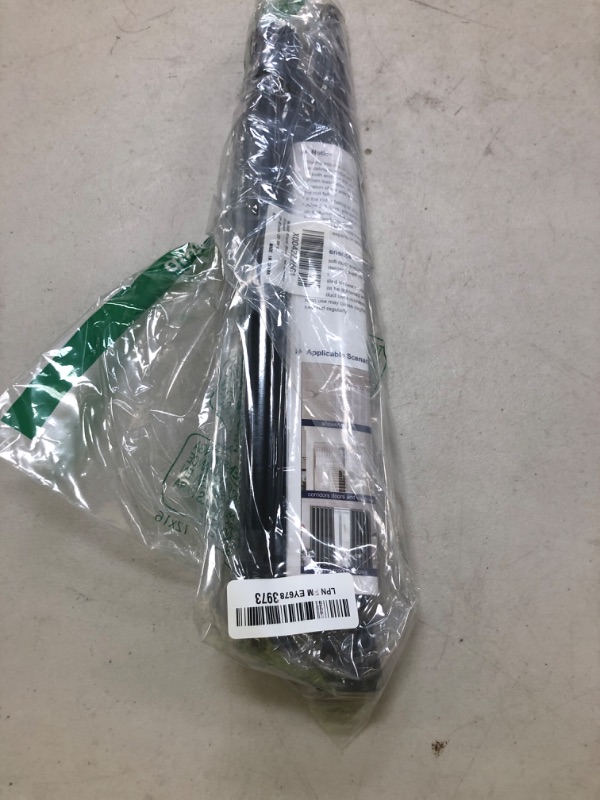 Photo 1 of MEXAU Black Shower Curtain Rod 30 to 64 Inch Tension Shower Rod For Bathroom Adjustable Spring Curtain Rod No Drilling Spring Curtain Rod Black Tension Tension Rods for Windows Doorway Closet