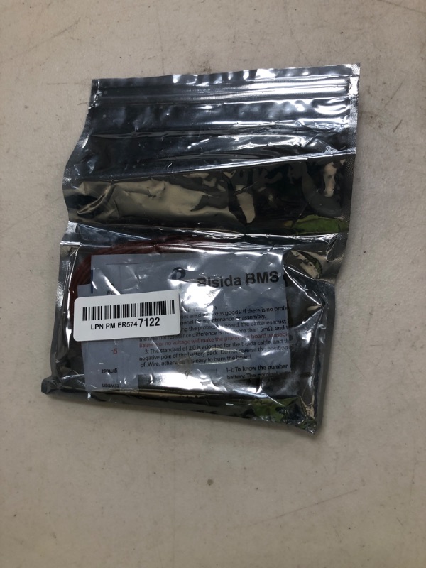 Photo 1 of Bisida 13S BMS 48V 30A Li-ion PCB Protection Board with Balance Wire and NTC, Ten Functional protections, Split Ports, for Lithium-ion Battery Pack (13S 48V 30A)