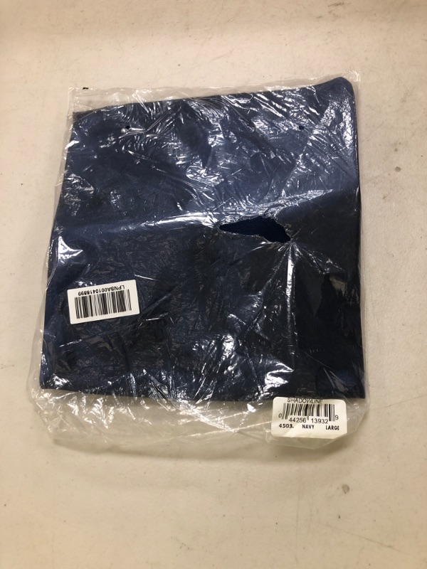 Photo 1 of Shadowline Women's Charming Satin Charmeuse Sleepshirt, Navy, Large