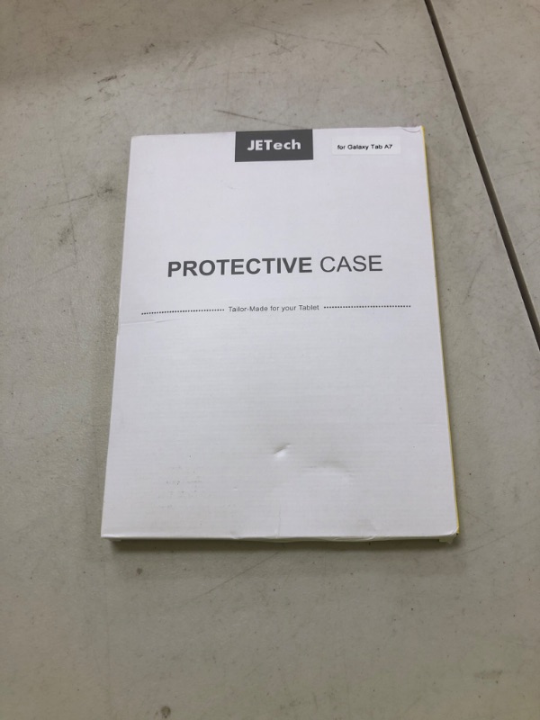 Photo 1 of JETech Case for Samsung Galaxy Tab A7 10.4-Inch 2020 (SM-T500/T505/T507), NOT for Tab A7 Lite, Slim Translucent Back Tri-Fold Folio Stand Protective Tablet Cover, Auto Wake/Sleep (Black)