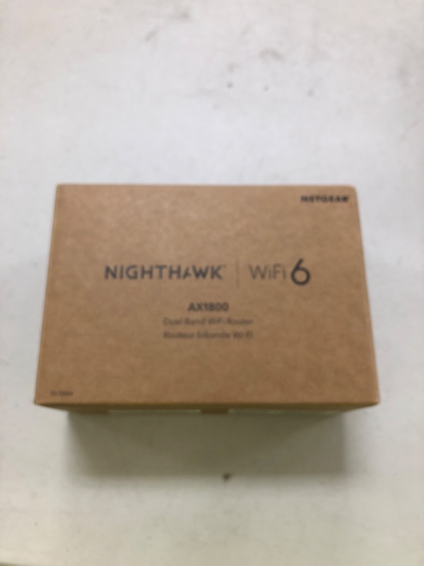 Photo 1 of NETGEAR 4-Stream WiFi 6 Router (R6700AX) – Security Features, AX1800 Wireless Speed (Up to 1.8 Gbps), Covers up to 1,500 sq. ft., 20 Devices – Free Expert Help