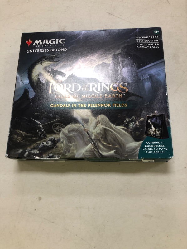Photo 1 of MTG Lord of the Rings Tales of Middle-Earth Holiday Scene Box (Pack of 4)