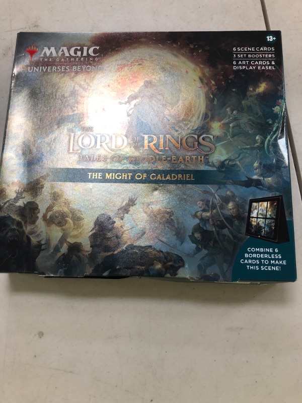 Photo 1 of MTG Lord of the Rings Tales of Middle-Earth Holiday Scene Box (Pack of 4)