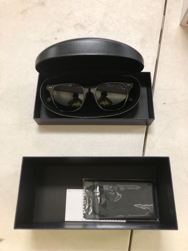 Photo 1 of Polo Ralph Lauren Men's PH4187 Square Sunglasses, Shiny Black/Grey, 52 mm