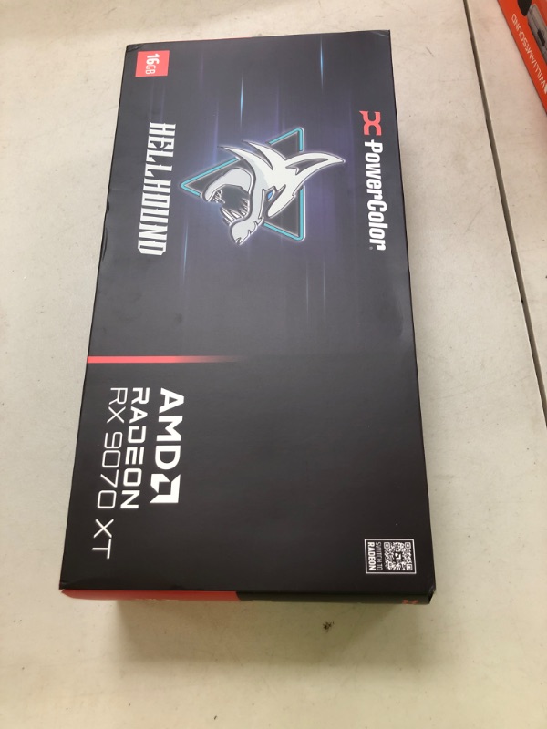 Photo 1 of PowerColor Hellhound AMD Radeon RX 9070 XT 16GB GDDR6