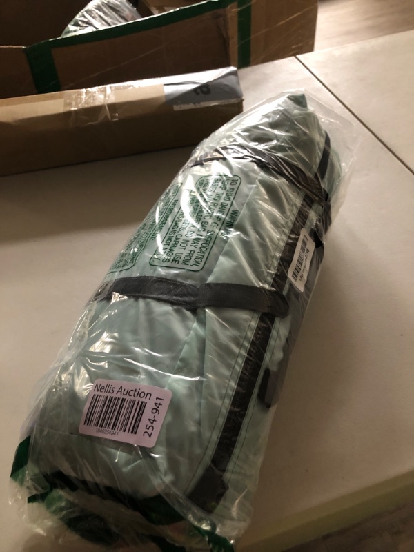 Photo 1 of WhiteFang Beach Tent Anti-UV Portable Sun Shade Shelter for 4 Person, Extendable Floor with 3 Ventilating Mesh Windows Plus Carrying Bag, Stakes and Guy Lines (Mint Green)