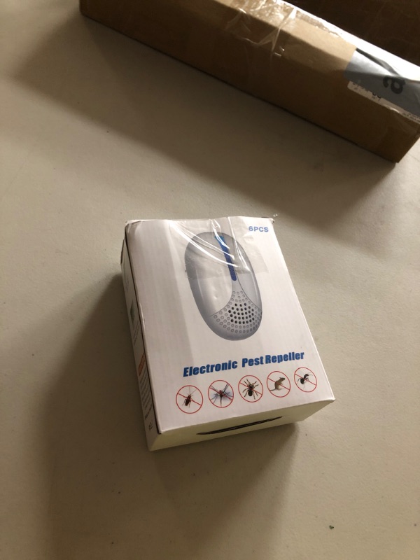 Photo 1 of 2025 Upgraded Ultrasonic Repellent Indoor, Mouse Traps Insert Plug in, Pest Control Repellent Ant,Roach,Rodent, Mouse, Bugs, Mosquito, Spider, for Home, Office, Warehouse 6 Packs