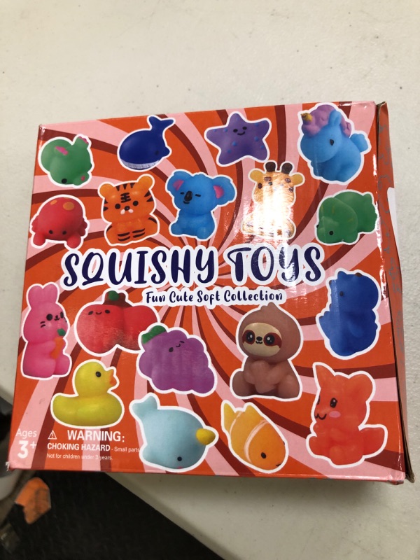 Photo 1 of nobasco Squishies, 26 Pack Mochi Squishy Toys - Kawaii Cat Squishys Slow Rising Animals - Party Favors, Goodie Bag, Birthday Gifts, Mini Squishies Stress Reliever Toy