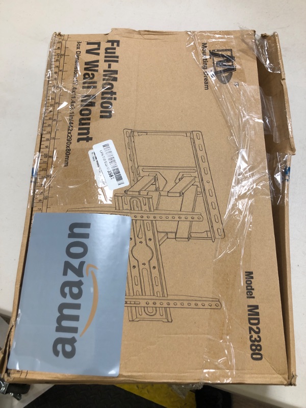 Photo 1 of Mounting Dream TV Wall Mount for 32-65 Inch Television,Mount with Swivel and Tilt, Full Motion Bracket with Articulating Dual Arms, Fits 16inch Studs, Max VESA 400X400 mm, 99lbs, MD2380
