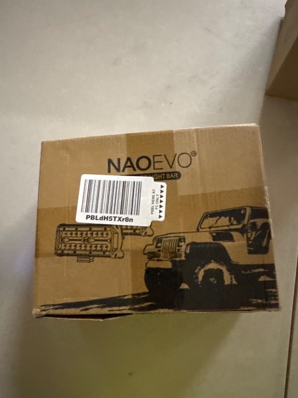 Photo 1 of NAOEVO 7 Inch Light Bar, 240W 24,000LM Offroad Fog/Driving Lights LED Pods with 2 Leads Wiring Harness, Spot Flood Combo LED Work Lights for Truck Boat UTV ATV, 2-Pack (White/Amber/White&Amber)