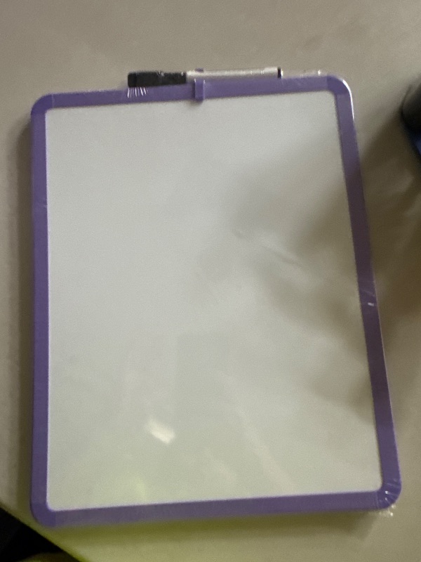 Photo 1 of Mr. Pen- Dry Erase Board, 14” x 11” with a Black Dry Erase Marker, Small Mini White Board for Students, Back to School Supplies