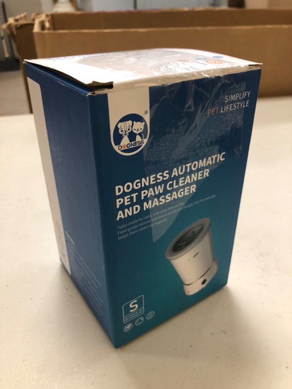 Photo 1 of DOGNESS W01 Automatic Dog Paw Cleaner for Small to Medium Dogs (Light Blue)
