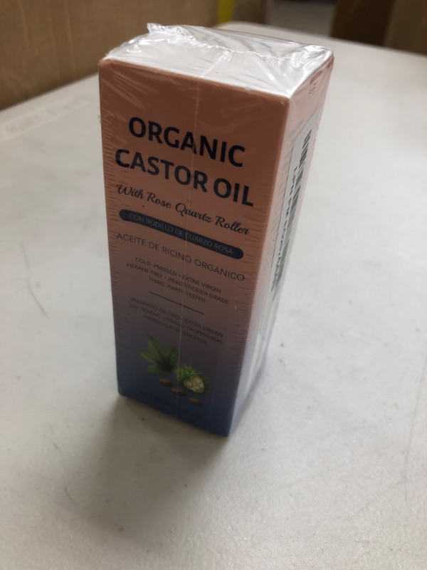 Photo 1 of IDEA WIN Organic Castor Oil with Roller – 1.7FL.OZ Roll-On Moisturizer for Face & Body, Nourishing Castor Oil with Vitamin E, Travel-Friendly Skincare for Men & Women (1)