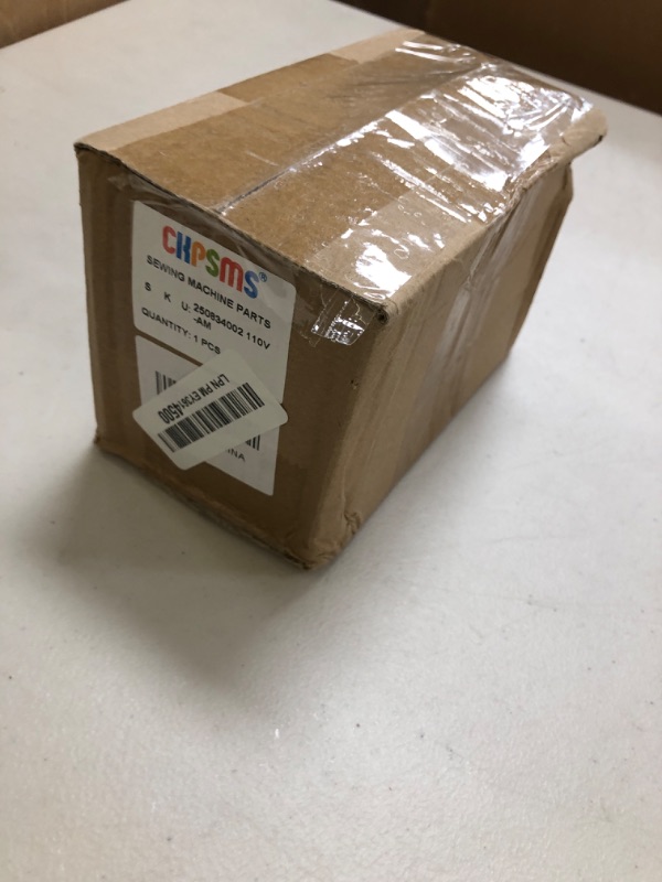 Photo 1 of CKPSMS Brand - 1PCS #250834002 110V Foot Control Pedal Compatible with/Replacement for Singer Brand 14U32,14U34,14U44,14U52,14U52A,14U454,14U64 JUKI Brand Serger MO-103/104/134/623/644D