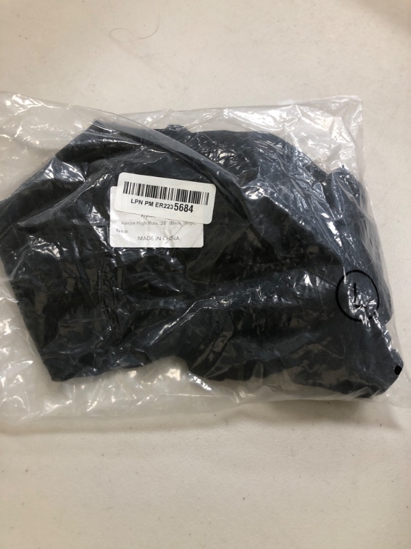 Photo 1 of Size L--Aoxjox High Waisted Workout Leggings for Women Trinity Yoga Pants 26.5" (Black, Large)