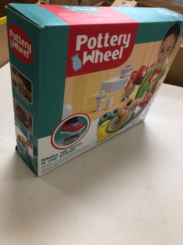 Photo 1 of Aujazyble Pottery Wheel for Kids - Complete Art Supplies Arts & Crafts Kit, Crafts for Girls 8-12, Girls Boy Toys Birthday Halloween Christmas Gift for Kids Ages 6 7 8 9 10 11 12+, (Snail)