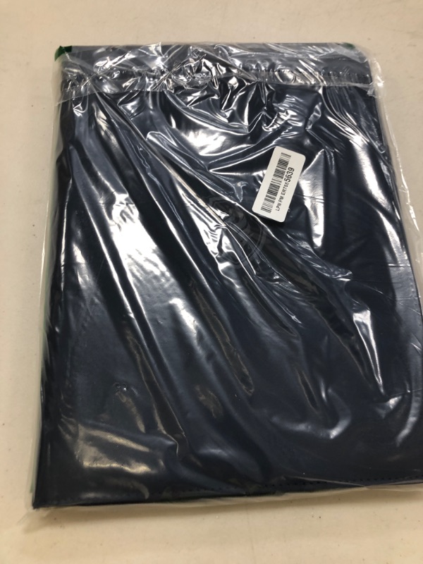 Photo 1 of Fabmaker 360 9 Pocket Zipper Binder - Premium PU Cover Zip Binder for Trading Cards, MTG, TCG, Sports Cards, Navy Blue