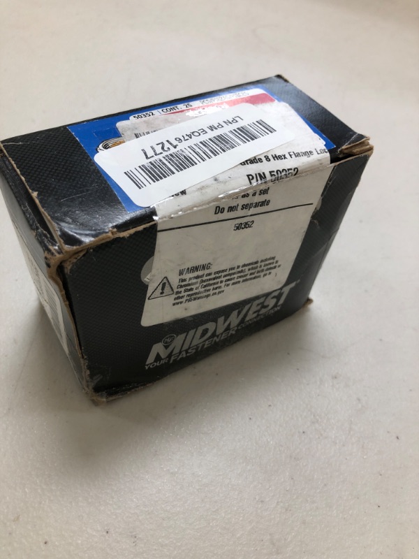 Photo 1 of Hard-to-Find Fastener 014973271862 Grade 8 Hex Flange Lock Nuts, 5/8-11, Piece-25