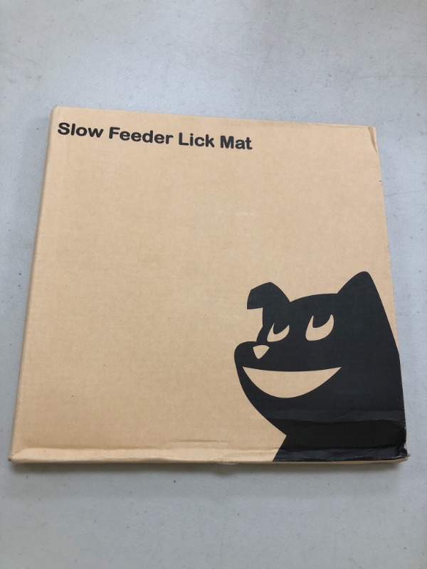 Photo 1 of Stainless Steel Large Lick Mat for Dogs & Cats, Chew-Proof Slow Feeder, Anxiety Reducer, Whisker-Friendly for Cats, Non-Slip Heavy Duty Base, Raw Feeding Pad, Dishwasher Safe [Large-1Pack]