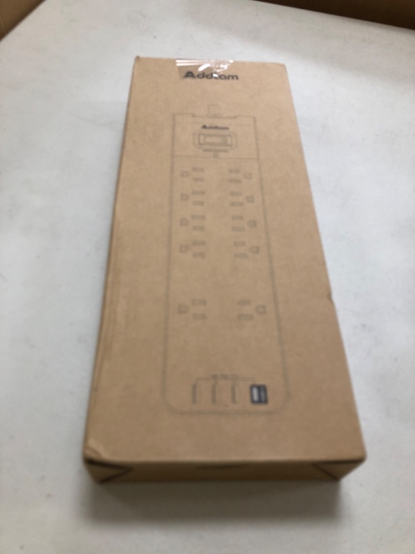 Photo 1 of Power Strip, Addtam Surge Protector with 10 Outlets and 4 USB Ports, 6 Feet Extension Cord with Flat Plug, 2700 Joules, ETL Listed, White