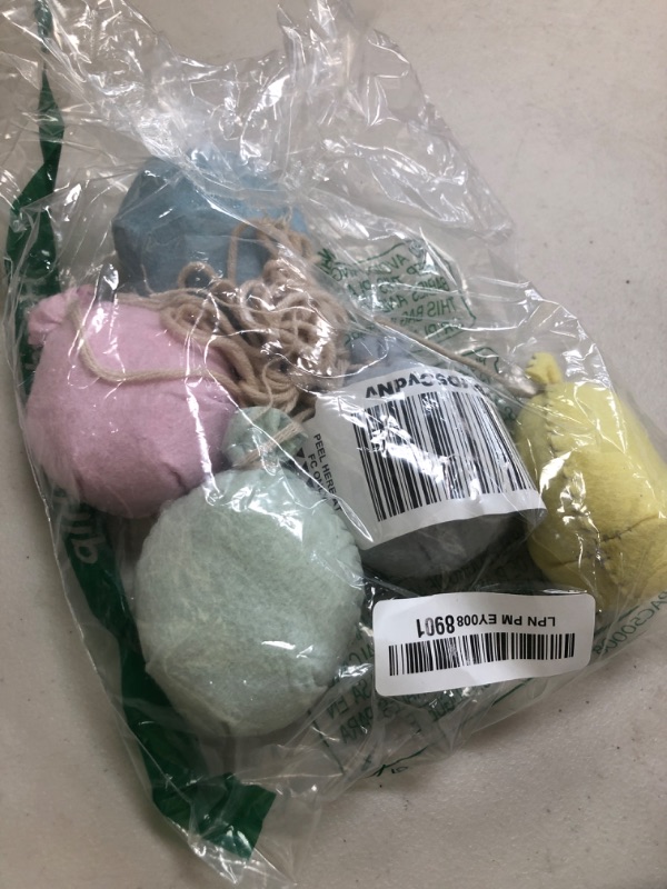 Photo 1 of Felt Balloons Newborn Photography Props, Knitted Cloud Wool Felted Balloons Photography Infant Baby Boys Girls Photo Shoot Posing Background Shoot