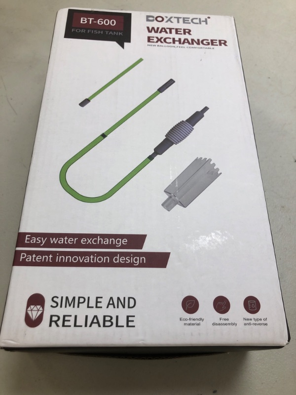 Photo 1 of boxtech Fish Tank Water Change, Vacuum Siphon Water Changer Pump Sand Cleaner for Aquarium Water Filter