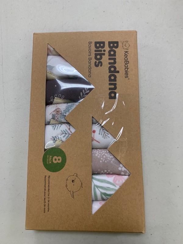 Photo 1 of 8-Pack Organic Baby Bandana Bibs for Girls - Super Absorbent Triangle Baby Bibs for Drooling and Teething Infant, 100% Cotton Extra Soft for Newborn, Infant 0-36 Months (Bloom)