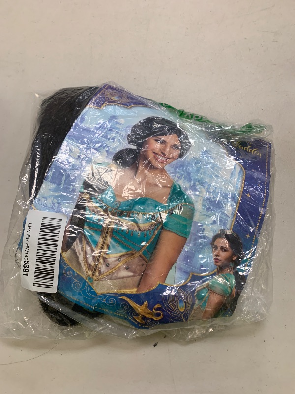 Photo 1 of Disguise womens Disguise Disney Aladdin Jasmine Adult Womens' Costume Wig, black, One Size Adult US