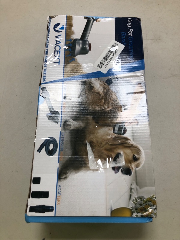 Photo 1 of Pet Hair Grooming Brush Vacuum Attachment for Dogs, Cats with Vacuum Extension Hose up to 3.5M – Compatible with Miele, Shark Rocket HV322, HV301, HV371, Rotator NV501, Navigator NV350 Series & More