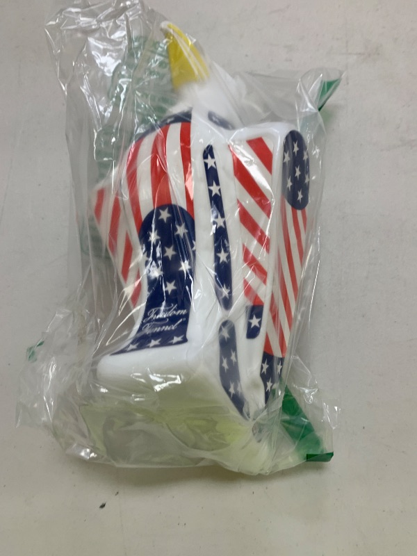 Photo 1 of Freedom Funnel – Patriotic Eagle Beer Funnel with American Flag Design – 60oz Capacity and Smooth, Fast Pour – Made in USA – Durable, Washable Plastic – Patriotic Party Starter