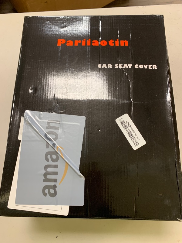 Photo 1 of Pariiaotin 3D Air Mesh Car Seat Cover Full Sets Washable and Breathable Premium Cloth Automotive Vehicle Seat Covers for Cars Interior, Universal Fit for Most Cars, Sedan, Truck, SUV(Black)