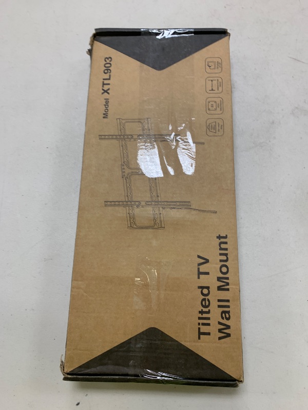 Photo 1 of IWORKBORAD 55 65 75 85 inch Low Profile TV Wall Mount for 32-90 '' TVs, Tilt TV Mount Bracket, Safe Lock & Quick Release, Max VESA 600x400mm, 24 inch Studs,132 lbs, Fit Most 55+ 75+ 85+ 86 TVs